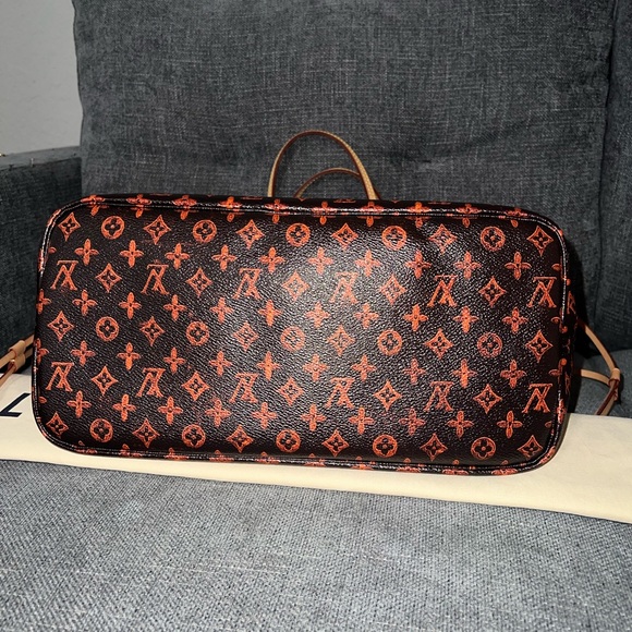 Louis Vuitton RARE Neverfull MM catogram tote bag - Picture 7 of 9